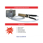 6" Single Heat Bar Spare Parts Kit