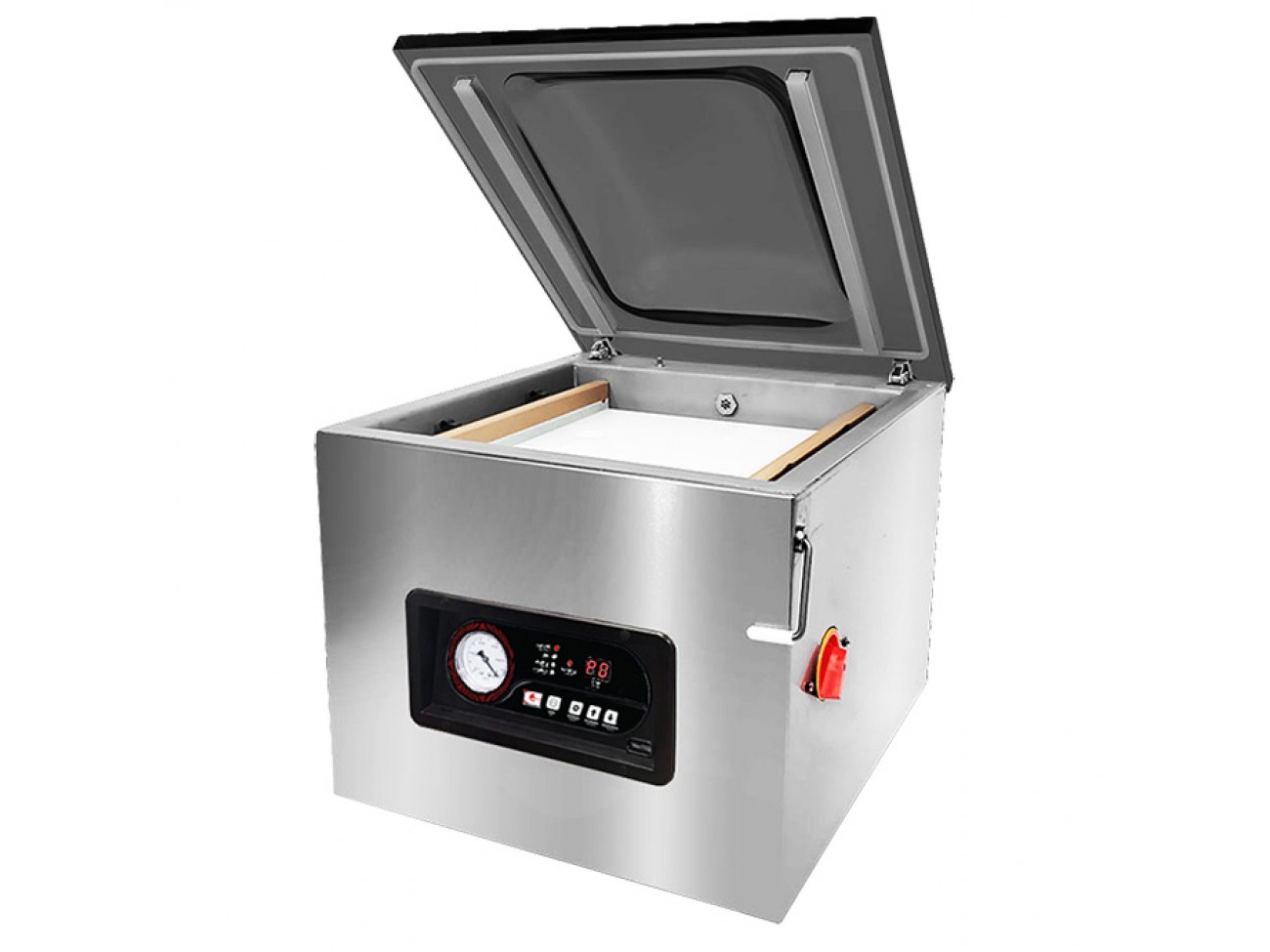 GCV-16LR: Castle Vak 16" Tabletop Chamber Vacuum Sealer (2 Bar) GCV-16LR: Castle Vak 16" Tabletop Chamber Vacuum Sealer (2 Bar)