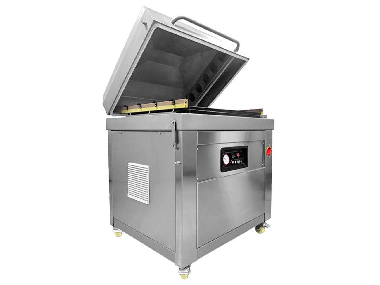 GCV-30LR: Castle Vak 30" Freestanding Chamber Vacuum Sealer (2 Bar, 220V 3-Phase) GCV-30LR: Castle Vak 30" Freestanding Chamber Vacuum Sealer (2 Bar, 220V 3-Phase)